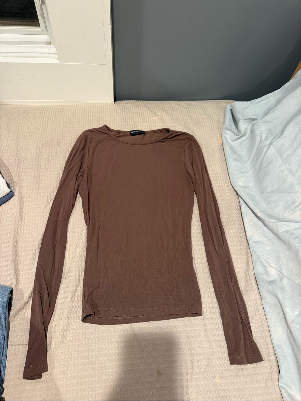 Women's White Fox Boutique Long-Sleeve Top - Brown